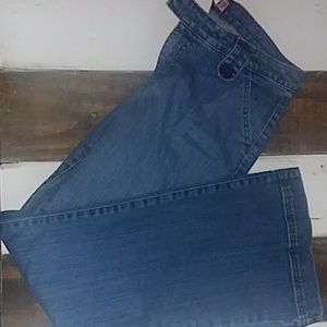 Wide leg Blue Jeans